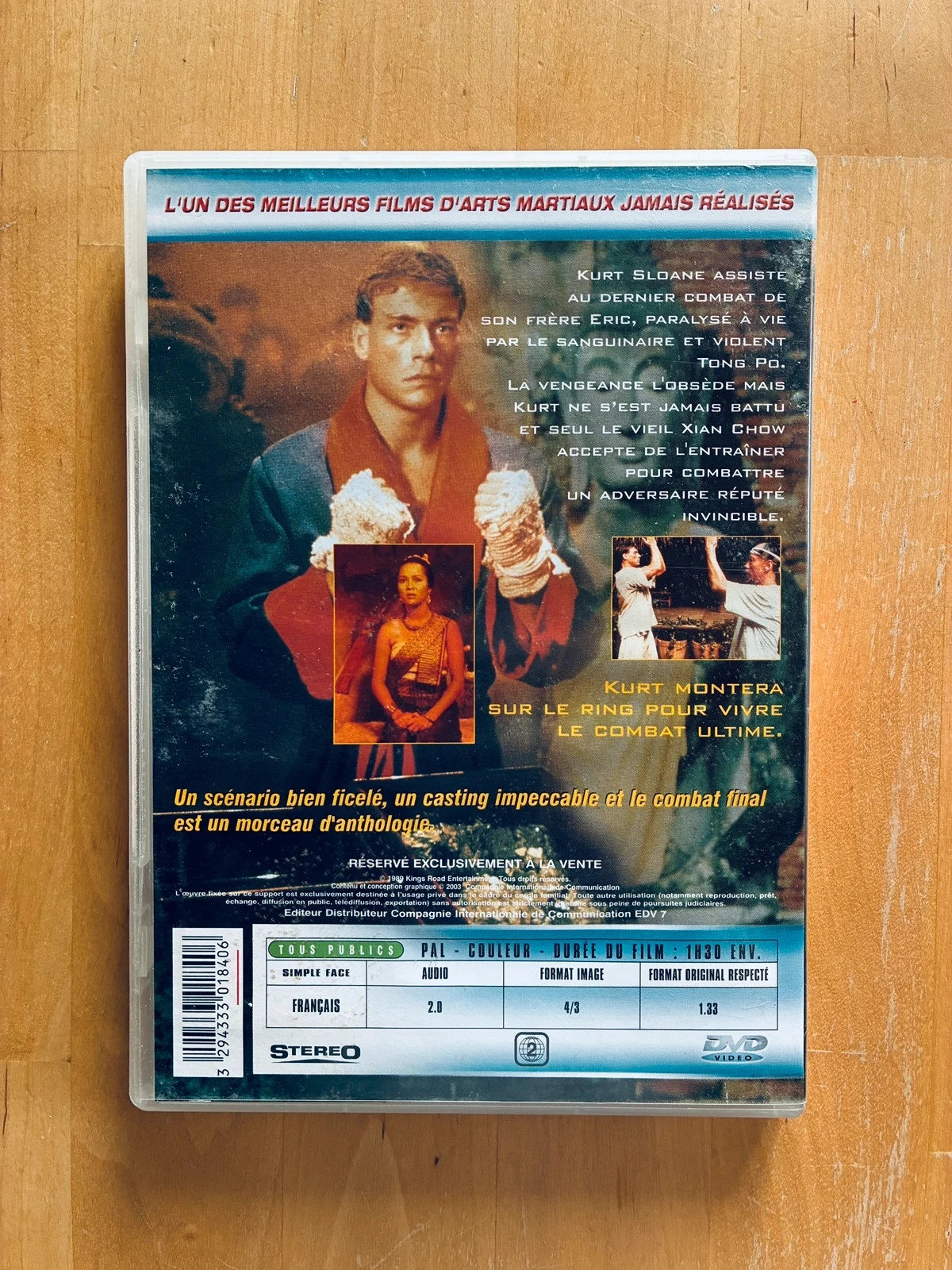 Jean-Claude Van Damme DVD Kickboxer Jeans. – photo 3